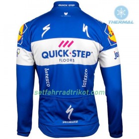 Radtrikot 2018 Quick Step Floors Winter Thermal Fleece N001